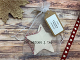 Ceramic Hanging Star - Merry Christmas to an Swimming Teacher