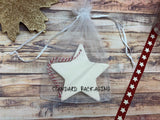 Ceramic Hanging Star - Merry Christmas to an Amazing Neighbour