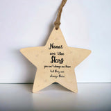 Nanas are like stars wooden ornament