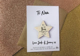 Nans are like Stars magnet card