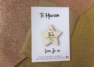 Sisters are like Stars magnet card